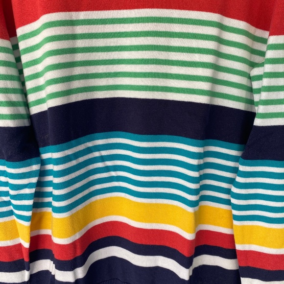 Club Room multi color stripe sweater - Picture 3 of 4